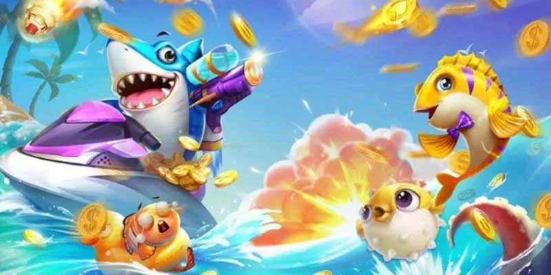Sinh vật biển đa dạng trong Bắn Cá Tam Quốc